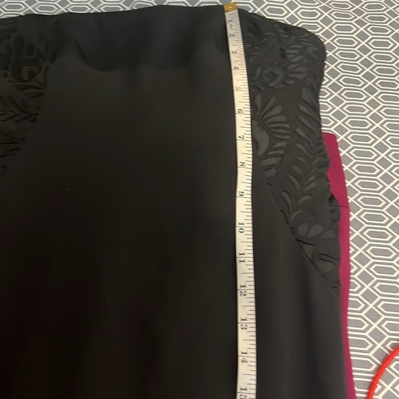 🎉Marchesa Notte,Silk Dress,Black,Ruffle Embellishment,Strapless,Stunning,Size 2 - Picture 12 of 14